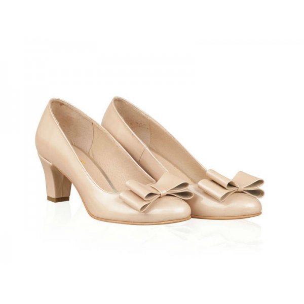 Pantofi piele naturala Nora Nude - sau Orice Culoare